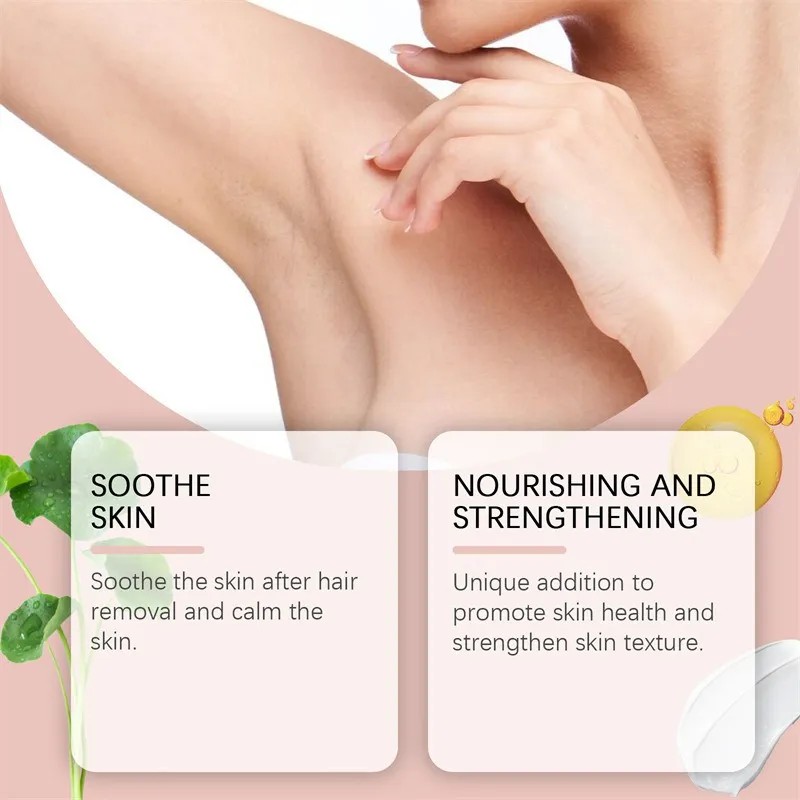 2pcs Crema Depilatoria Íntima Para Cara Piernas Axilas