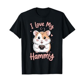 I Love My Hammy Dwarf Hamster Lover Hamster Pet Toddler Kids T-Shirt
