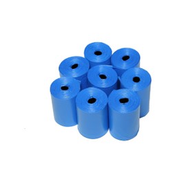 Originalpetbags Easy Open & Strong Leak-Proof Poop Bags Dog Waste Bags 13.25 x 9" Made in USA .Bags are easier to tie than standard 12 inch bags (Blue)