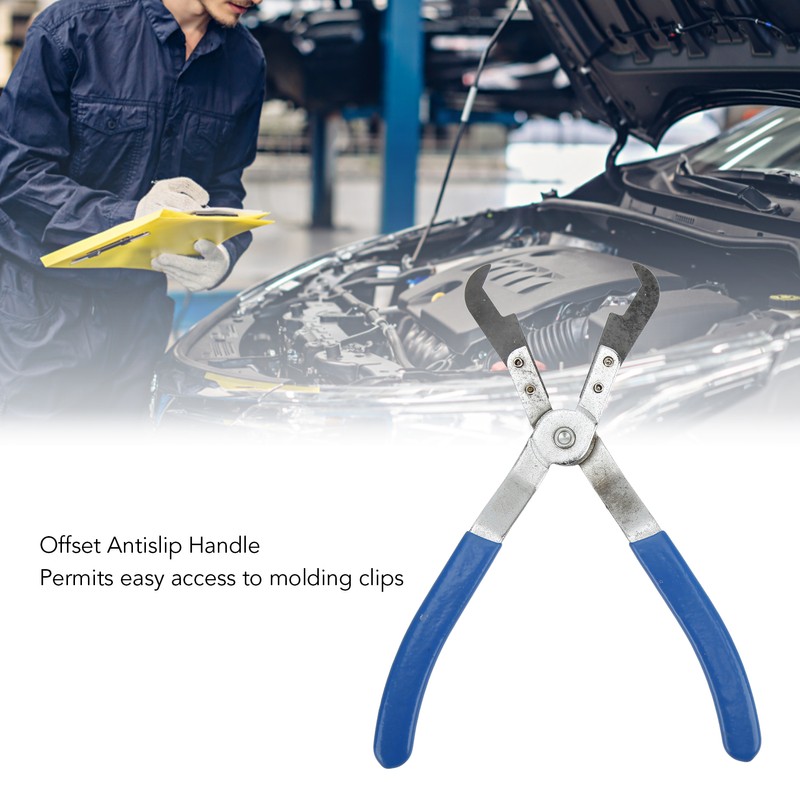 Door Handle Clip Plier Nonslip Vinyl Offset Handle Universal Metal