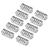 QUARKZMAN 0.39 Inch Compression Spring x 10 Pieces Stainless Steel