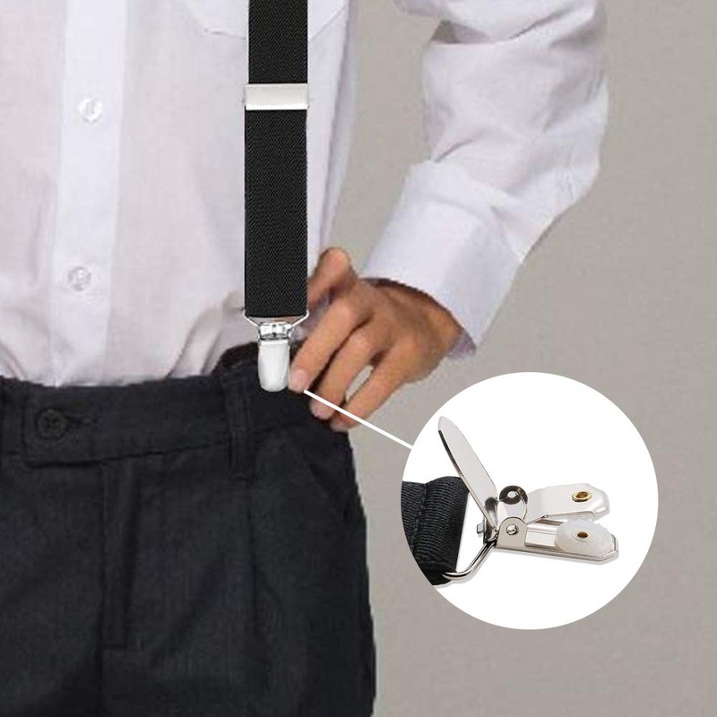 Buyless Fashion 1" Strong Metal Clips for Braces etc -