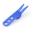 ONESHOTGOLF Aluminum Divot Pivot Tool, Replicant Style (Blue)