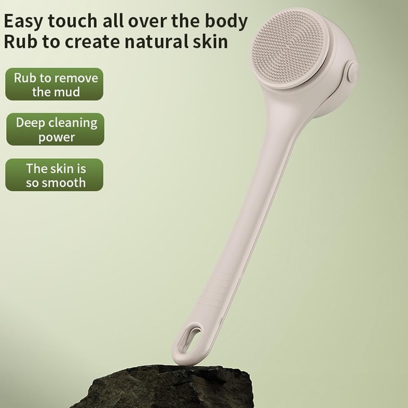 Cepillo Frotador Eléctrico para la Espalda Exfoliante Eléctrico Para Masaje