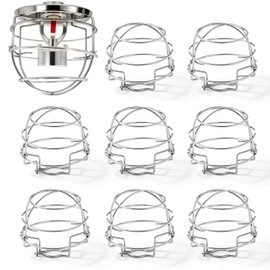 Shimeyao 8 Pack Fire Sprinkler Head Guard Cage Fire Head Protector Cover for 1/2" Recessed Horizontal Sidewall Drywall-Mounted Sprinkler Heads