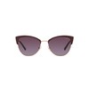 Vogue Eyewear Woman Sunglasses Top Bordeaux/Rose Gold Frame, Gradient Violet