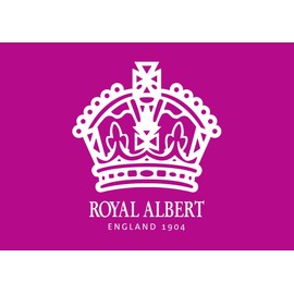 Royal Albert Confetti/New Country Casual Modern Mugs, 1 Count (Pack of 1), White with Roses & Pink with Roses