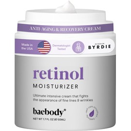 Baebody - Crema Hidratante con Retinol para Rostro y Ojos - 50 ml