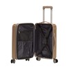 Rockland Star Trail Hardside Spinner Wheel Luggage, Champagne, Carry-On 20-Inch
