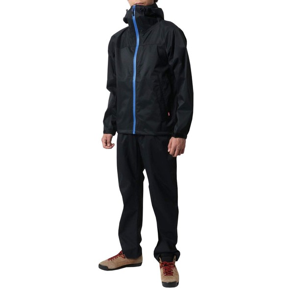 Doqment Men's Rain Wear, Top and Bottom Set, Sizes S-4L,