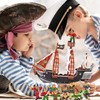 THE TWIDDLERS - Pretend Play Pirate Ship with Model Pirate