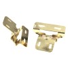 Liberty Pair Liberty Polished Brass 1/4" Overlay Adjustable Wrap Hinges