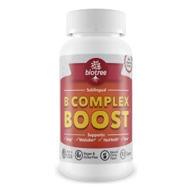 Biotree Labs Vitamina B12 Sublingual Complejo Energía Cereza