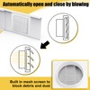 Powrocket Dryer Vent Window Kit for 4in Dryer Vent Hose,