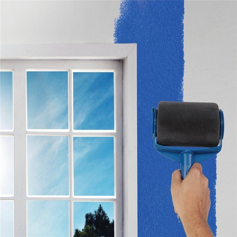 Paint Roller Kit 8 Pcs Multifunctional Paint Runner Set Paint