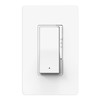 ThunderWay Digital Dimmer Light Switch, Single Pole/3-Way LED Slide Dimmer,