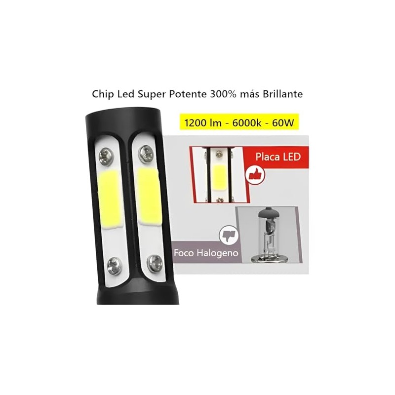Kit Faros Delanteros Led 4 Lados Auto Hb5 9007 H4