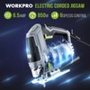 WORKPRO Jigsaw, 6.5AMP 850W Corded Electric Jig Saw Tool Kit