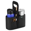Beautyflier Drink Carrier with Handle for Delivery Reusable Insulated Coffee
