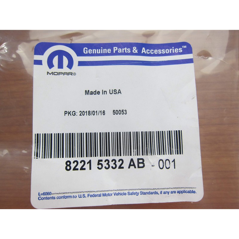 Mopar Jeep Gladiator Front & Rear Molded Splash Guards Set