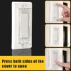 1 Light Switch Guard Cover, Baby Proof Wall Switch Cover