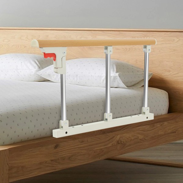 Unbranded Folding Bed Safety Rail 100kg Load-Bearing Capacity For Multiple