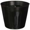 Daiichi Vinyl Poly Pot [Black] (Pack of 20) 4.7 inches