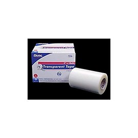 Dukal DUK T15 Surgical Tape, Transparent, 1" x 10 yds (Pack of 100)