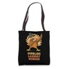Dabbing Turkey Laundry Worker Funny Thanksgiving Tote Bag
