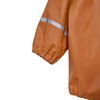 Celavi Unisex Children's Basic Recycle PU Rainwear Set, Amber Brown