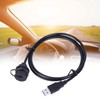 Waterproof USB Connector USB3.0 Female Male Meter Wire Plug Panel