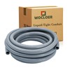 Wocloer PVC Liquid-Tight Conduit - 2 Inch 25 Foot Flexible