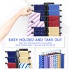 Tie Rack Wall Mounted, Tie Organizer for Men, Tie Rack