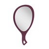 Zadro Large Hand Mirror with Handle Salon Mirrors for Hair