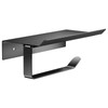 Newaner Space Aluminium Toilet Roll Holder with Spacious Shelves, Toilet