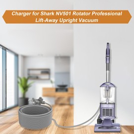 36ft Vacuum Cleaner Power Cord 17AWG 12 Amp Replacement for Shark Navigator Lift-Away Pro NV355CS NV356 NV356E NV356K NV356KCS NV357 Upright Vacuum Compatible With Bissell Power Force HELIX # 2191