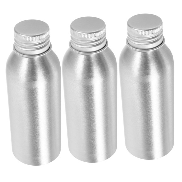 Homoyoyo 100ML Aluminium Empty Travel Bottles - Set of 3