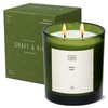 Craft and Kin Candle | 12 oz, Amber Moss Scented