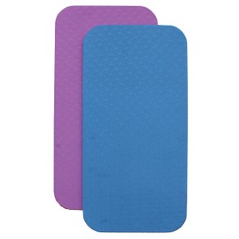 Sewing Accessory, 2 Pack No Slip Mat for Sewing Machine Foot Pedal, Sewing Machine Pedal Mat, Easy to Clean, Quilting Supplies Accessories, Blue&Purple