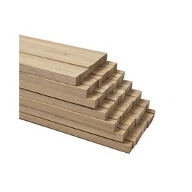 Craft Parts 3/8" x 36" Hardwood Square Dowels - Bag of 5