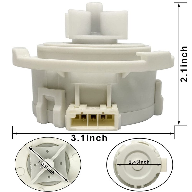 EAU62043401/ EAU62043403 Washer Drain Pump Motor Dishwasher Drain Pump Replacement