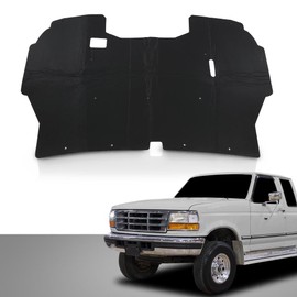 PIT66 Under Hood Insulation Pad Compatible with Ford F150 Truck 1992-1996 / Fit Ford F250 F350 1992-1997