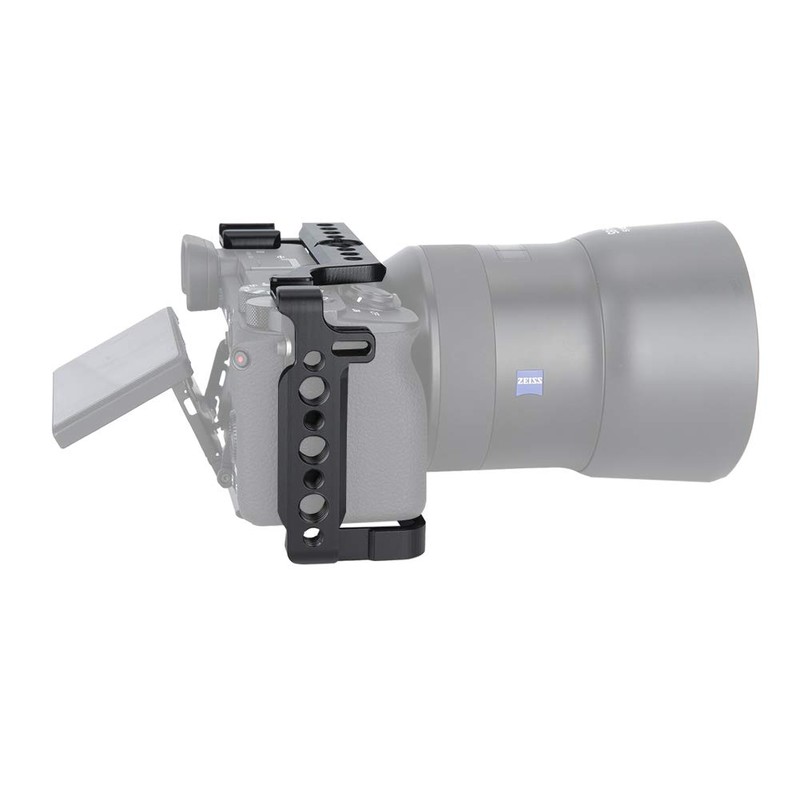 NICEYRIG Cage for Sony Alpha A6600, with NATO Rails and