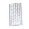 Bluetooth Keyboard Tablet PC Ultra Slim Portable 78 Keys White
