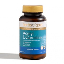 Herbs of Gold Buy Herbs of Gold Acetyl L-Carnitine 60 Capsules Online