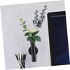 Kisangel 2pcs Wall Arrangement Wall Vases Black Wall Hanging Vase