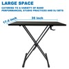 JILLSKY JILLSKY DJ Table Stand Audio Mixer Stand Portable booth
