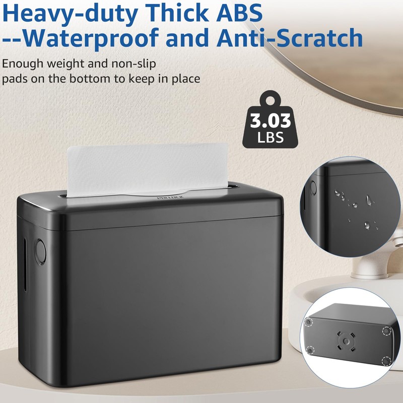 Paper Towel Dispenser Countertop (5857X-Black)