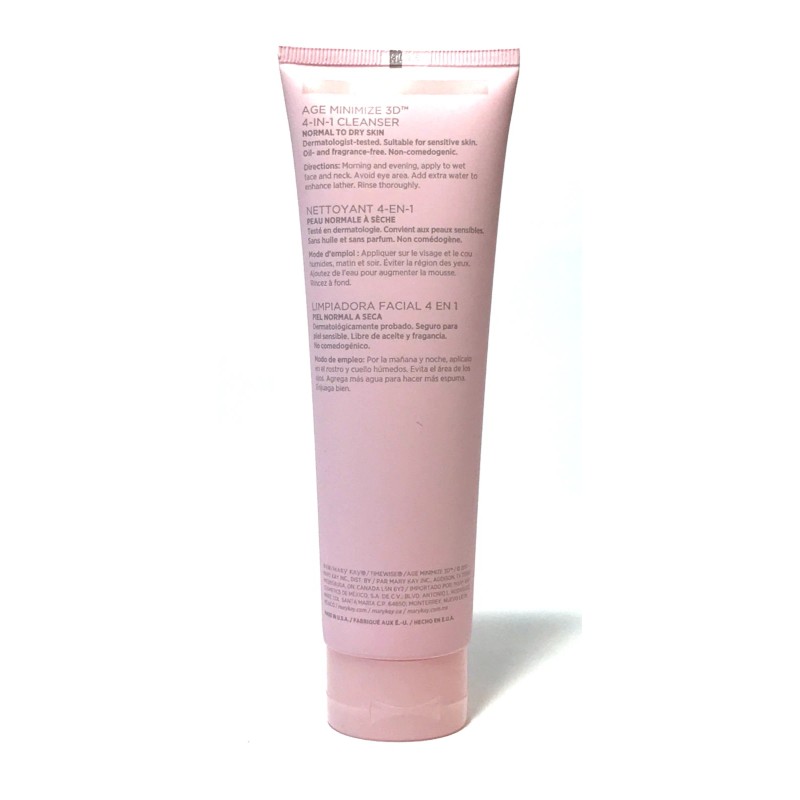 MARY KAY TIMEWISE AGE MINIMIZE 3D~4-IN-1 CLEANSER~NORMA