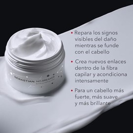 Sebastian Professional No Breaker Mascarilla Reparadora y Protectora Bonding Melting Hair con Omega 9 para Cabello Daado 500ml  Daado                 